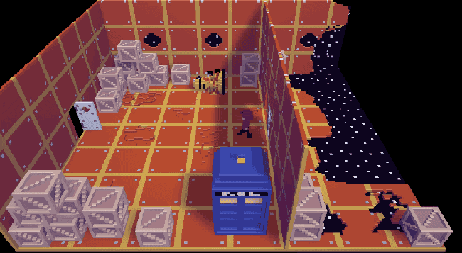 doctor who voxel game