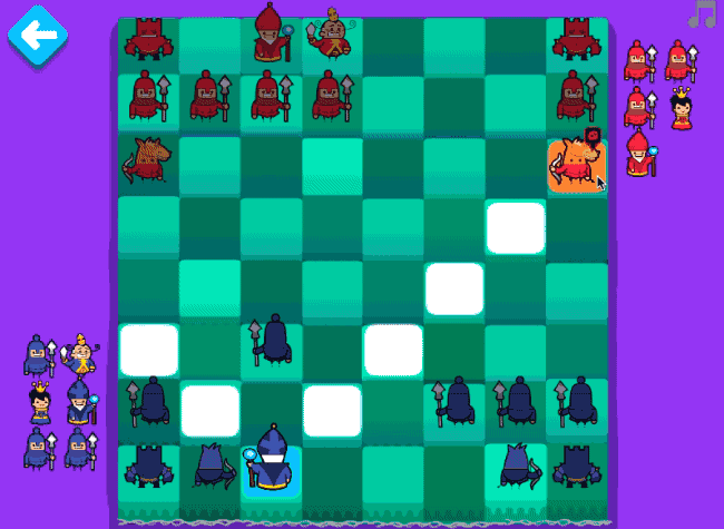 anti chess game