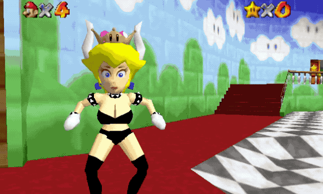 Bowsette In Mario 64 Download Game Free Game Planet 